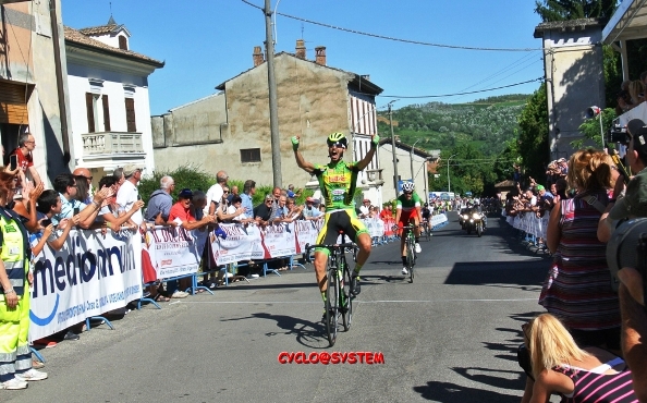 Raffaello Bonusi vince la 45^ Milano-Busseto (Foto Cyclo@system) 